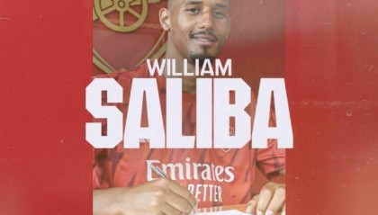 开云kaiyun网页版-阿森纳续约萨利巴至2027，法国中卫改穿2号球衣